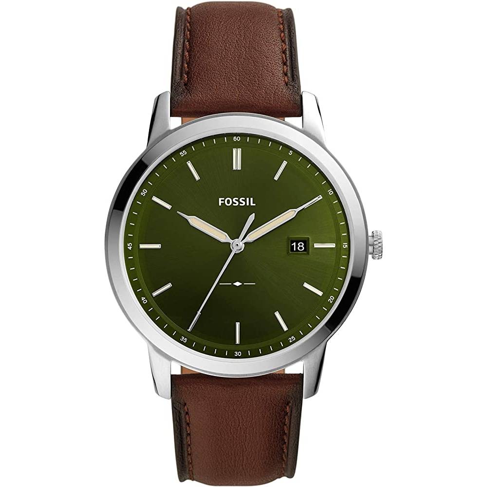 Fossil Men's Minimalist Stainless Steel Slim Casual Watch | Multiple Colors - SOS